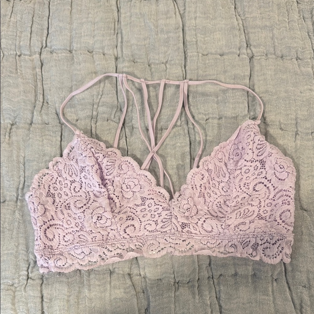 NWOT Lavender Lace Bralette